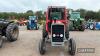 1982 MASSEY FERGUSON 590 4cylinder diesel TRACTOR Reg. No. AKH 959X Serial No. SMHB381451 Fitted with cab, PTO, PUH, 8speed gearbox, power steering and Goodyear tyres all round. The vendor reports this Massey runs well and still presents in its origina - 14