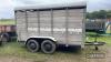 Original Smiths tandem axle livestock trailer - 4