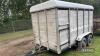 Original Smiths tandem axle livestock trailer - 13