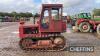 1968 INTERNATIONAL BTD6 4cylinder diesel CRAWLER TRACTOR Reg. No. PFL 706G Serial No. 20249 Fitted with cab and lights, vendor described the tractor as being in good original condition however the right hand clutch is stuck and the tractor will only tu - 6