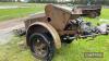 Dennis Brothers trailed turbine fire engine, stated to be in original condition with brass caps etc Serial No. 6391015 - 9