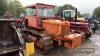 FIAT 70 diesel CRAWLER TRACTOR Fitted with cab, front weight block and rear linkage - 2