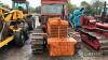 FIAT 70 diesel CRAWLER TRACTOR Fitted with cab, front weight block and rear linkage - 3