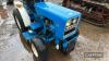 1984 FORD 1100 2WD COMPACT TRACTOR Fitted with PTO, rear hydraulic arms and mid-mounted mower deck. Originally supplied by P.A Turney, Middleton Stoney - 4