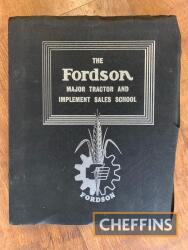 The Fordson Major Tractor and Implement Sales School manual