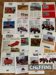 Massey Ferguson tractor and implement leaflets