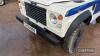 1986 LAND ROVER 90 2495cc diesel 4X4 Reg. No. D208 NGS Mileage: 49,383 Ex-Luton airport. Manual in office and V5 available - 2