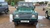 2003 LAND ROVER DEFENDER 90 TD5 2495cc diesel 4X4 Reg. No. BJ03 UUF Chassis No. SALLDVA573A654692 MOT Expiry: 31st Jan 2024 Miles: c.35,000 (believed correct) Fitted with new tyres all round, alloy wheels, rear windows, adjustable height tow bar and - 8