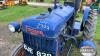 FORDSON E27N Major 4cylinder diesel TRACTOR Reg. No. BJE 828 Fitted with Perkins 270 diesel engine, lighting kit, rear wheel weights and side belt pulley. Built by Derek Lamb and used successfully in many ploughing matches by Sam Giddens Perkins badge i - 19