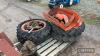 2no. ALLIS-CHALMERS Model B TRACTORS An ex Lend Lease example with bow axle and original paperwork, together with another Allis-Chalmers Model B. Both tractors have been stripped down. A worthwhile project! - 8