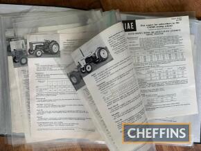 NIAE test reports for various tractors