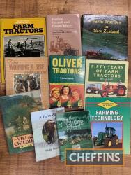 10no. tractor and rural books