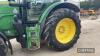 John Deere 6155R Tractor c/w 50k. Auto Quad, cab & tls suspension, pick up hitch, top link, 4 scvs, Michelin 650/65x38 & 540/65x28 tyres Hours: approx 5175 Reg. No. YD66 0YW Ser. No. 1LO6155RJGN864927 - 7