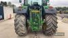 John Deere 6155R Tractor c/w 50k. Auto Quad, cab & tls suspension, pick up hitch, top link, 4 scvs, Michelin 650/65x38 & 540/65x28 tyres Hours: approx 5175 Reg. No. YD66 0YW Ser. No. 1LO6155RJGN864927 - 10