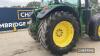 John Deere 6155R Tractor c/w 50k. Auto Quad, cab & tls suspension, pick up hitch, top link, 4 scvs, Michelin 650/65x38 & 540/65x28 tyres Hours: approx 5175 Reg. No. YD66 0YW Ser. No. 1LO6155RJGN864927 - 13