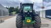 John Deere 6195R Tractor c/w Auto Quad. Electric spools, Guidance Ready, front linkage and PTO Hours: approx 5680 on one arable farm from new Reg. No. CX18 NSE Ser. No. 1L06195RHHN897412 - 2