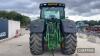 John Deere 6195R Tractor c/w Auto Quad. Electric spools, Guidance Ready, front linkage and PTO Hours: approx 5680 on one arable farm from new Reg. No. CX18 NSE Ser. No. 1L06195RHHN897412 - 9