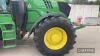 John Deere 6195R Tractor c/w Auto Quad. Electric spools, Guidance Ready, front linkage and PTO Hours: approx 5680 on one arable farm from new Reg. No. CX18 NSE Ser. No. 1L06195RHHN897412 - 15