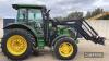 2018 John Deere 5115R Tractor c/w Quicke Q3 loader Hours: approx 4980 Reg. No. SW18 EPV Ser. No. 1LVO5115RAU500556 - 14