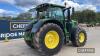 2018 John Deere 6195R Tractor c/w 50k Auto Power, TLS, hydraulic centre link, 5 premium SCV's, 650/85R38, 600/70R28, 4600 processor, Auto Trac ready Reg. No. YD18 UTH Ser. No. 1LO6195RCJR903914 - 12