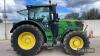 2018 John Deere 6195R Tractor c/w 50k Auto Power, TLS, hydraulic centre link, 5 premium SCV's, 650/85R38, 600/70R28, 4600 processor, Auto Trac ready Reg. No. YD18 UTH Ser. No. 1LO6195RCJR903914 - 14