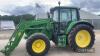 John Deere 6125M Tractor c/w JD loader Reg. No. SK14 BTX Ser. No. 1LO6125MJDG774695 - 6