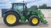 John Deere 6125M Tractor c/w JD loader Reg. No. SK14 BTX Ser. No. 1LO6125MJDG774695 - 14