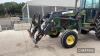 1985 John Deere 3040 2wd Tractor c/w front loader Reg. No. C883 MNV Ser. No. 556358 - 5