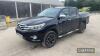 2016 Toyota Hilux c/w registration documents in office Miles: approx 95600 full service carried out 93,763 miles Reg. No. WP66 AEV - 4