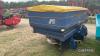 2005 KRM M2 Fertiliser Spreader c/w hydraulic shut off, inc spare veins in office - 3