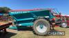 2009 Sulky Polyvrac XT100 Trailed Fertiliser Spreader 7200ltr hopper, SW display, 24-36 discs (32-44mm) Control box and manuals in office - 7