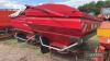 2018 Teagle Centerliner SXE 5000 Accu rate Fertiliser Spreader c/w roll over cover, control box & charts - 9