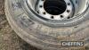 2no. 385/65R22.5 10 stud wheels and tyres - 4