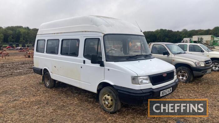 2002 LDV 400 Convoy D LWB MINI BUS Reg. No. BD52 HJN Mileage : TBC Serial No. SEYZMVSYGDN092643 FDR : 24/12/2002