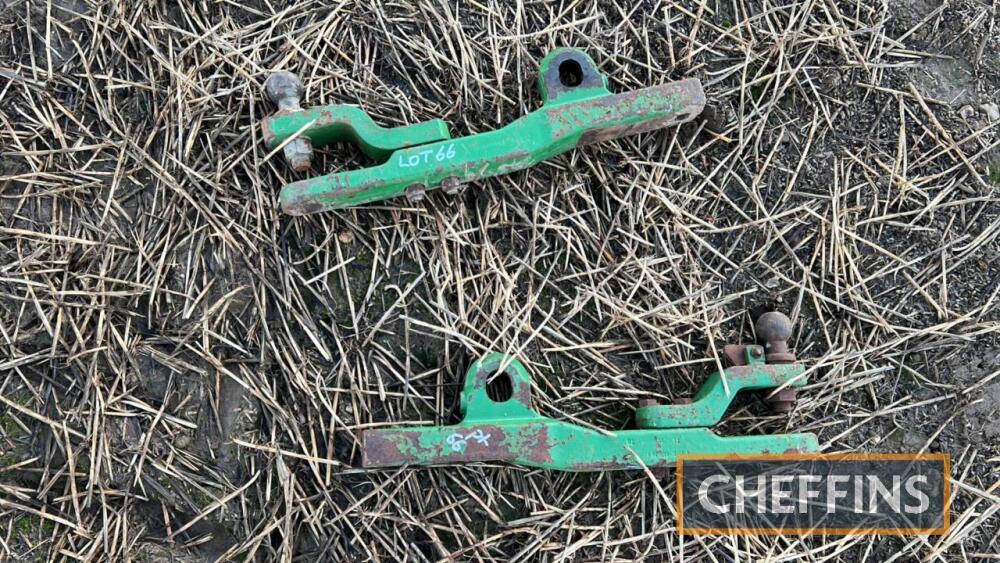 2no. John Deere Drawbars On Instructions from L J Betts Ltd, Hugh Lowe ...