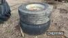 2no. Super Single Wheels & Tyres UNRESERVED LOT