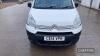 2014 Citroen Berlingo Van c/w registration documents in office MOT: 23/11/2023 Reg. No. CE14 VPR - 3