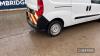 Vauxhall Combo L2H1 2300 CDTI 16v 105PS LWB Van c/w 1.6l, twin side doors, internal racking, service history, manual and registration documents in office MOT till 30/5/24 Mileage: c.124,000 Reg. No. FN17 XAW - 12