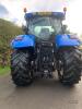 New Holland T7.200 Tractor c/w front & cab suspension, 50kph, 650/65/38 & 540/65/28 tyres Reg. No. HX62 MWU - 4