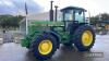 1985 John Deere 4650 6cyl. Tractor Reg. No. B484 VTR Ser. No. RW4650P009705 - 8