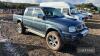 2005 Mitsubishi L200 Animal LWB 4WD Double Cab Pick Up . Reg No OV55 DAO.Miles 144,691.