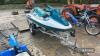 Bombardier GTX Sea 400 Jet Ski c/w trailer - 2