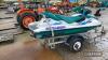 Bombardier GTX Sea 400 Jet Ski c/w trailer - 4