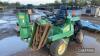 2007 John Deere 900 4wd Diesel Ride on Mower - 9