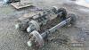 Set of 3no. Axles - 3