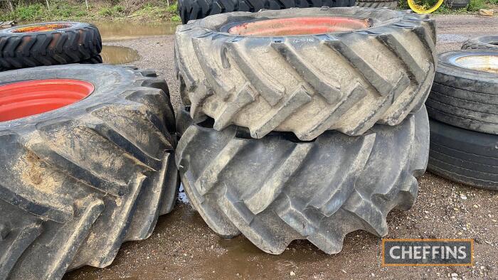 2no. Combine Wheels & Tyres UNRESERVED LOT