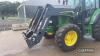 John Deere 6320 Tractor c/w Quicke Q45 loader Reg. No. PN07 HBR Ser. No. L06320K501881 - 5