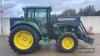 John Deere 6320 Tractor c/w Quicke Q45 loader Reg. No. PN07 HBR Ser. No. L06320K501881 - 14