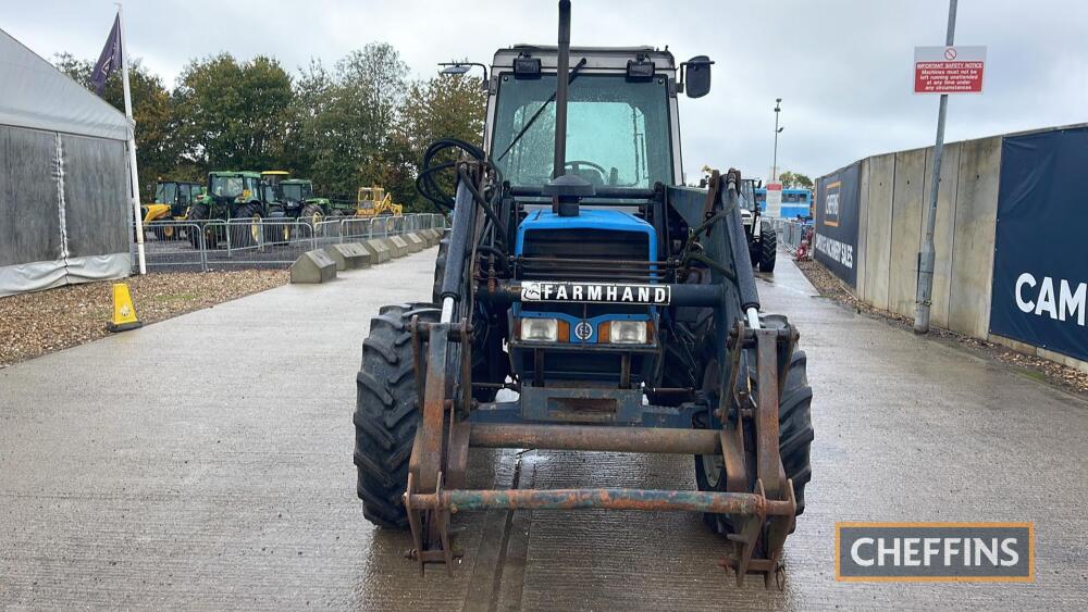 Landini 9880 Tractor c/w loader, registration documents in