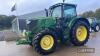 John Deere 6175R Tractor c/w 50k, front & cab suspension, front linkage & Autotrac ready Reg. No. AO65 RLU Ser. No. 1LO6175RVFU843014 - 6